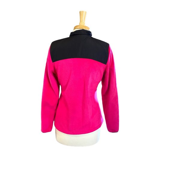 Fila Pink Fleece Sport Zip Up Jacket Womens S - Picture 7 of 8